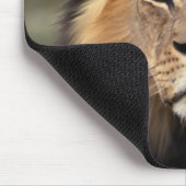 Löwe-Fotografie Mousepad (Ecke)