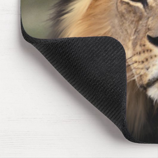 Löwe-Fotografie Mousepad (Ecke)