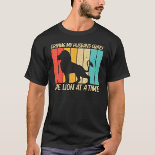 Löwe für Frauen Mädchen Löwe Jungle Safari Tier T-Shirt