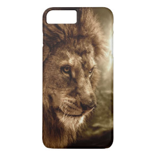 Löwe gegen stürmischen Himmel Case-Mate iPhone Hülle