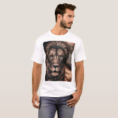 Löwe gegenüber T - Shirt "Embraise Your Inner Roar (Vorne ganz)