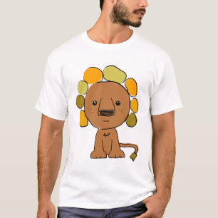 Löwe-Gemisch-Wecker-T - Shirt