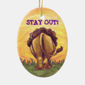 Löwe-Geschenke u. Zusätze Keramik Ornament (Hinten)