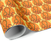 Löwe Geschenkpapier (Rolleneckpunkt)