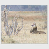 Löwe Geschenkpapier (Flach)