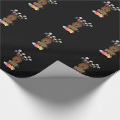 Löwe. Geschenkpapier (Ecke)