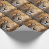 Löwe Geschenkpapier (Ecke)