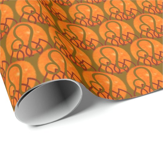 Löwe Geschenkpapier (Rolleneckpunkt)