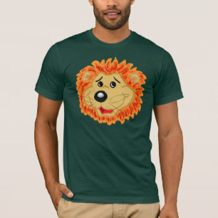 Löwe-Gesichts-T - Shirt