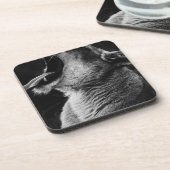 Löwe Getränkeuntersetzer (Linke Seite)