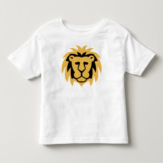 Löwe-Gold Kleinkind T-shirt (Vorderseite)
