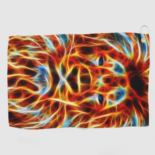 Löwe Golfhandtuch (Horizontal)