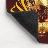 Löwe-Grafik 3 Mousepad (Ecke)