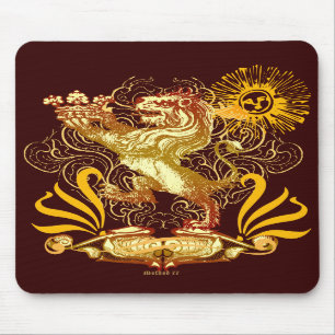 Löwe-Grafik 3 Mousepad