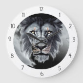 LÖWE GROßE WANDUHR (Vorderseite)