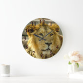 Löwe Große Wanduhr (Zuhause)