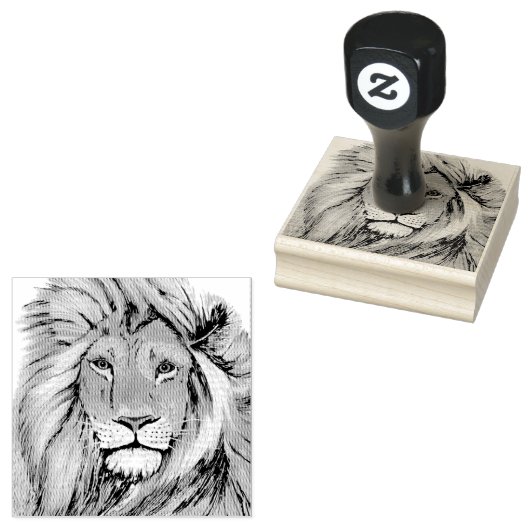 Löwe Gummistempel (Stempel)