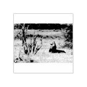 Löwe Gummistempel (Prägung)