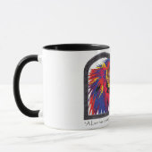 Löwe hat gebrüllt tasse (Links)