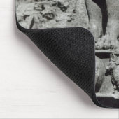 Löwe-Hauptstadt von der Säule des Kaisers Ashoka Mousepad (Ecke)