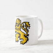 Löwe-Herz Kaffeetasse (VorderseiteRechts)