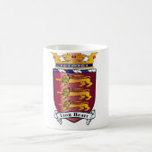 Löwe-Herz-Wappen Kaffeetasse (Mittel)