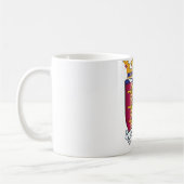 Löwe-Herz-Wappen Kaffeetasse (Links)