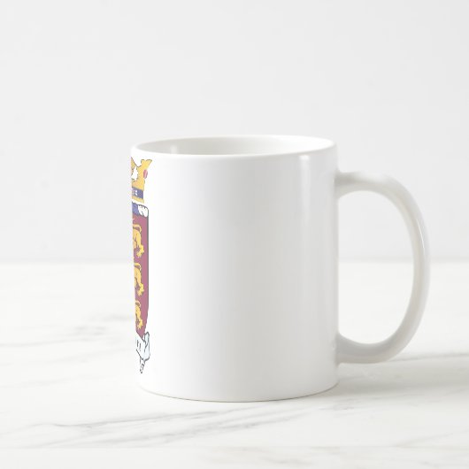 Löwe-Herz-Wappen Kaffeetasse (Rechts)