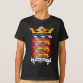 Löwe-Herz-Wappen T-Shirt (Vorderseite)