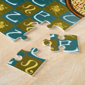 Löwe & Holz Schlange Puzzle (Seite)