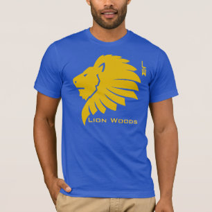 Löwe-Holz T-Shirt