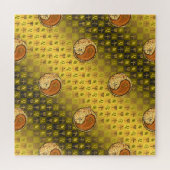 Löwe & Holzpferd Puzzle (Horizontal)