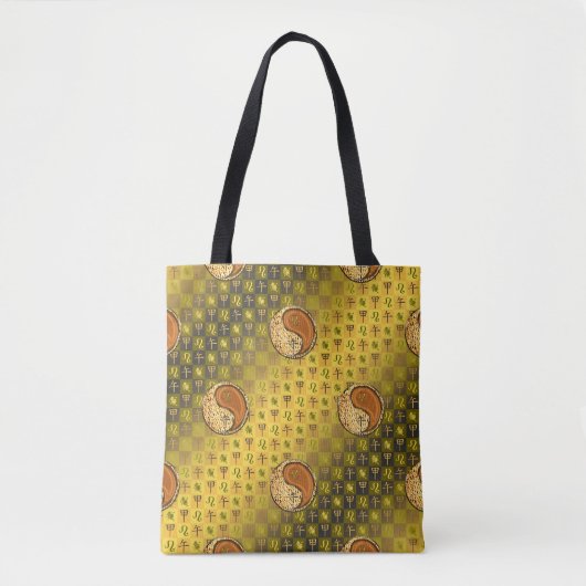 Löwe & Holzpferd Tasche (Vorderseite)