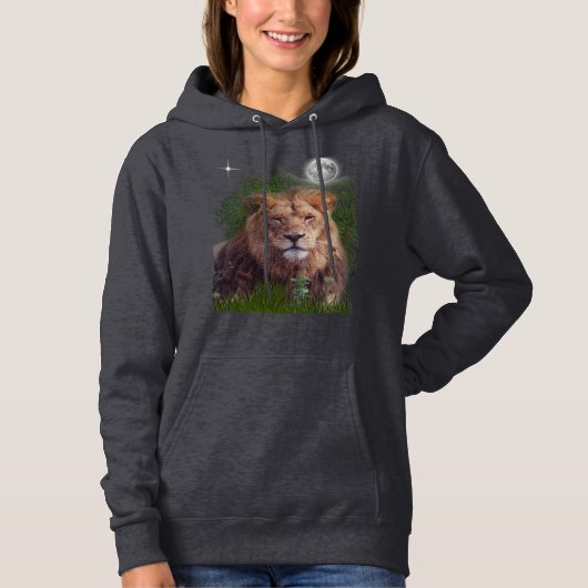 Löwe Hoodie (Vorderseite)