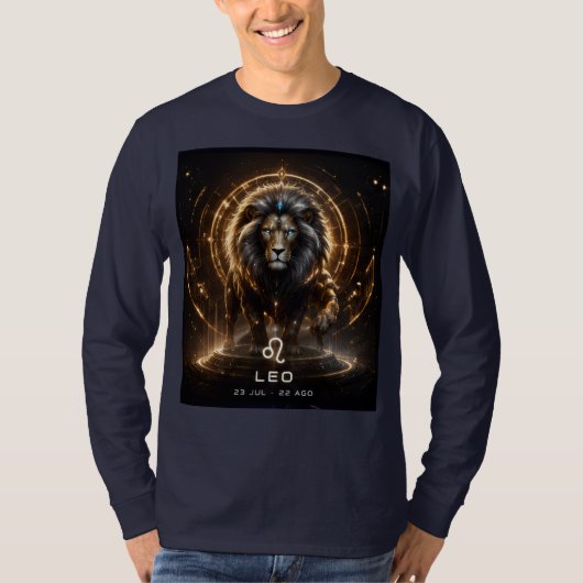 Löwe, Horoskop,  T-Shirt (Vorderseite)