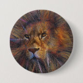 Löwe im Abzeichen der Galerie Button (Vorderseite)