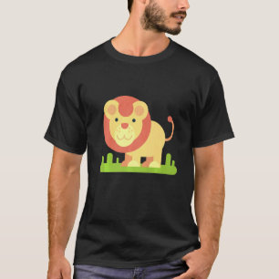 Löwe im Dschungel Wilde Katze Süße Baby Löwen Wild T-Shirt