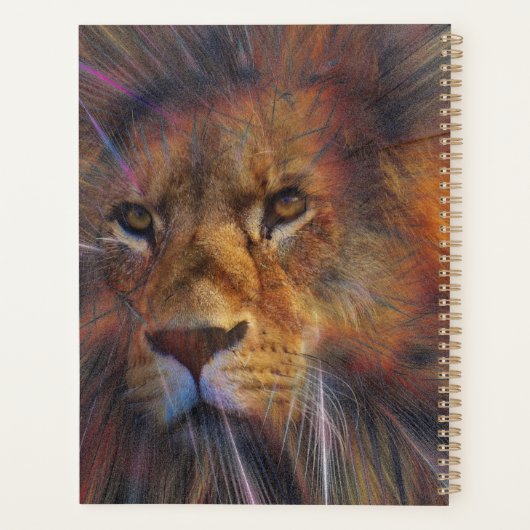 Löwe im Galerieplaner Planer (Rückseite)