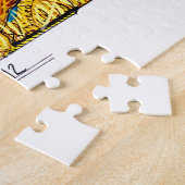 Löwe im großen Gras Puzzle (Seite)