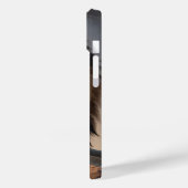 Löwe im Staub Case-Mate iPhone Hülle (Rückseite / Links)