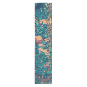 Löwe im Wald, William Morris Kurzer Tischläufer (Vorderseite)