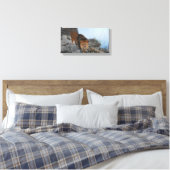 Löwe in den Bergen (von Richard Friese) Leinwanddruck (Insitu (Schlafzimmer))