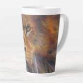 Löwe in der Galerie Latte Tasse (Rechte Ecke)