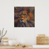 Löwe in der Galerie Poster (Küche)