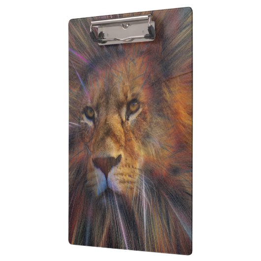 Löwe in der Gallery-Zwischenablage Klemmbrett (Links)