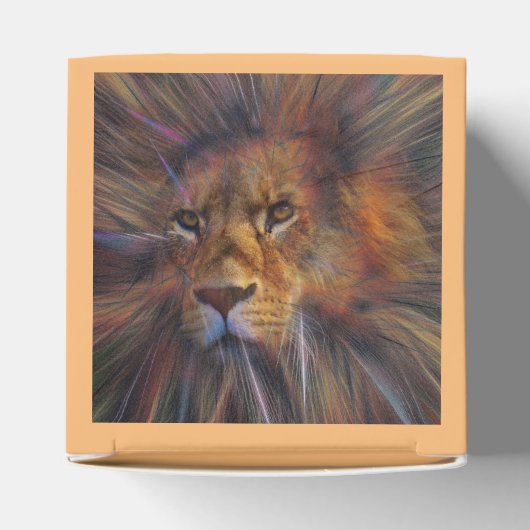 Löwe in der Geschenkboxen des Gallery Square Geschenkschachtel (Oben)