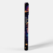 Löwe in der kosmischen Sternengalaxie Case-Mate iPhone Hülle (Rückseite / Rechts)