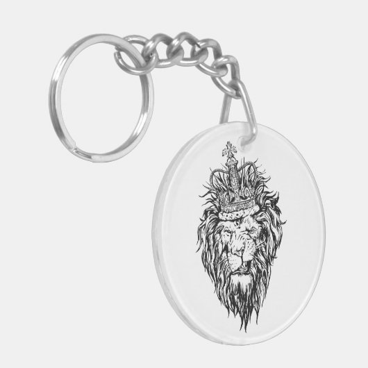 Löwe in der Krone Schlüsselanhänger (Vorderseite links)