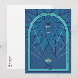 Löwe in einer Gefahr Karte