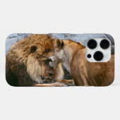 Löwe iPhone Hülle (Rückseite (Horizontal))